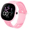 Sports Waterproof Student Watch Children's LED Digital Watch Wrist kids Outdoor Silicone Strap Electronic Watches relógio 5