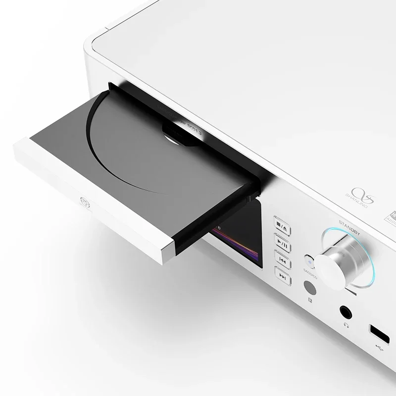 SHANLING SCD1.3 SACD CD Player Hi-Res Audio Sanyo HD870 ME1389EE system AK4499EX AK4191 DAC chips Bluetooth LDAC PCM768 DSD512