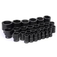 Douille à six pans 1/2 pouce 8mm 9mm 10mm 11mm 12mm 13mm 14mm 15mm 16mm 17mm 18mm 19mm 20mm 21mm 22mm 24mm 27mm 30mm 4