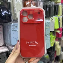 Premium Liquid Silicone Anti - Drop Phone Case with AI Camera Button Protection - iPhone 17 Pro (Color A)