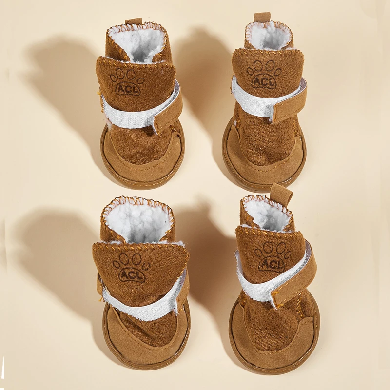 4Pcs Dog Boots 5