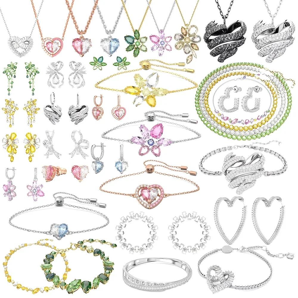 

Женская Бриллиантовая искусственная Бриллиантовая бижутерия с логотипом, модная универсальная Современная женская бижутерия, бесплатная доставка в упаковке