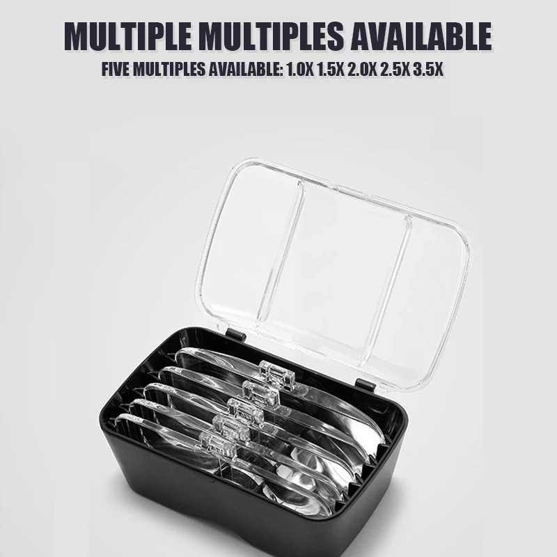 

Очки увеличительные с 5 линзами для наращивания ресниц, комплект аксессуаров для макияжа, 1 комплект