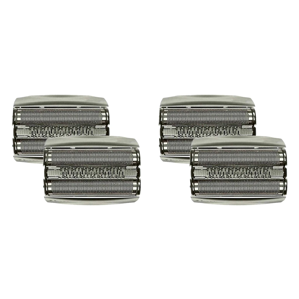 

4 Pcs Replacement Shaver Foil Cassette Head for Braun 70S Series 7 799Cc 760Cc 750Cc 730 735S for Pulsonic Razor