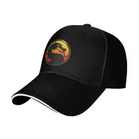 Casquette de baseball unisexe personnalisée Mortals MK Kombats, réglable, pour adultes, jeu de combat, pour hommes et femmes, sport 2