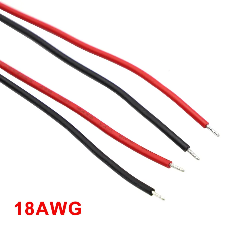 1/5/10pcs DC 5.5 X 2.1mm 5.5X2.5mm Battery DC Power Female Socket Waterproof Connector with 2 Pin 18AWG Pigtail Wire Cable DIY image 4