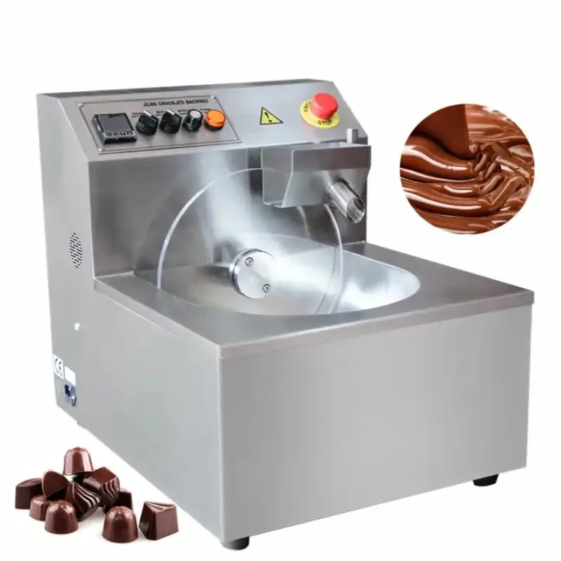 Factory Wholesale Small Portable Chocolate Tempering Machine / 15L Full Automatic Chocolate Melting Machine rd 1 lab high quality automatic digital melting point apparatus