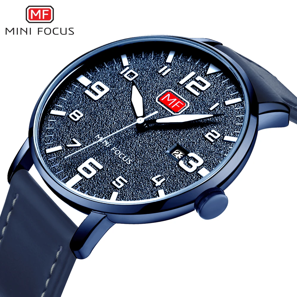 MINI FOCUS Quartz Watch for Men Waterproof_voghion.com