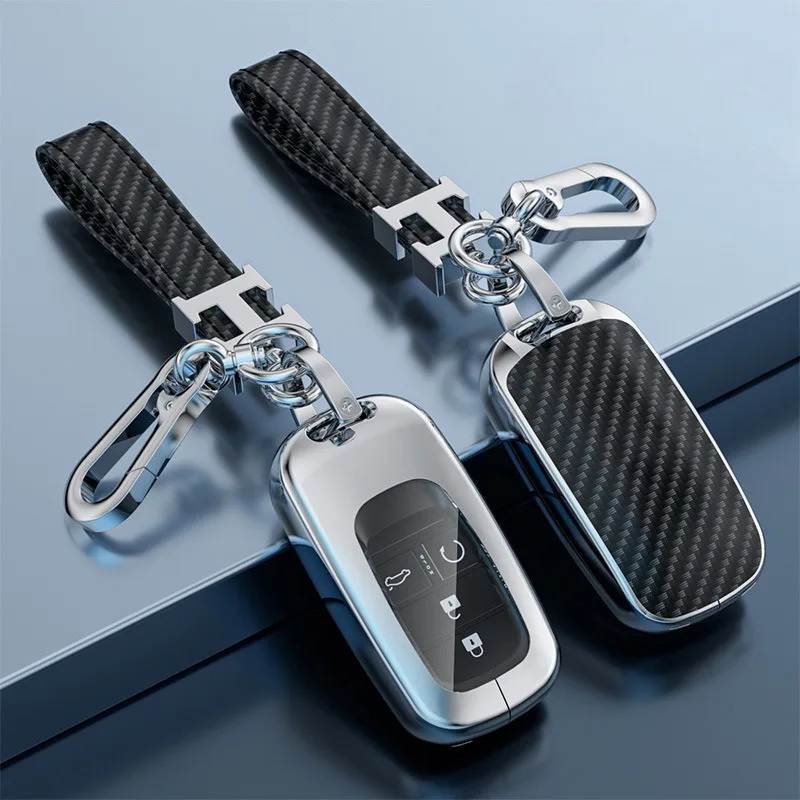 Jingyuqin Carbon Silicone Case Fob For Honda Civic Cr-v Hrv Accord Jade Crider O - Foto 7