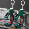 Cable Tray Rollers Wire Auxiliary Pulling Stainless Steel Pulley Wire Pulling Tool with Thickened Base for Electrical System 1