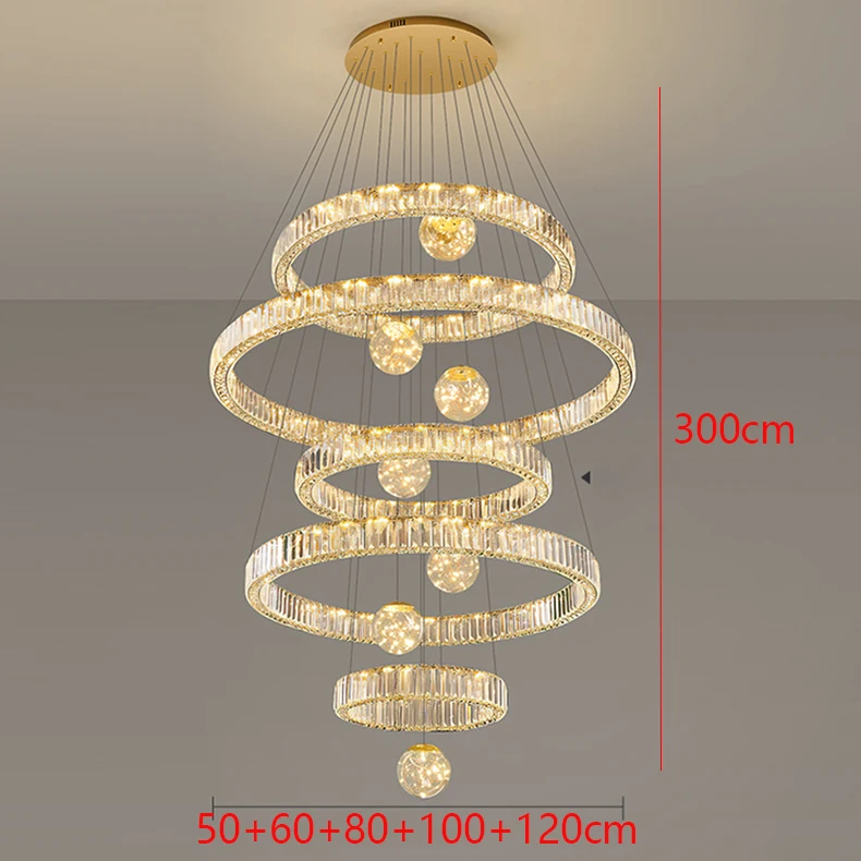 Chandelier - Modern Crystal Pendant Lamp