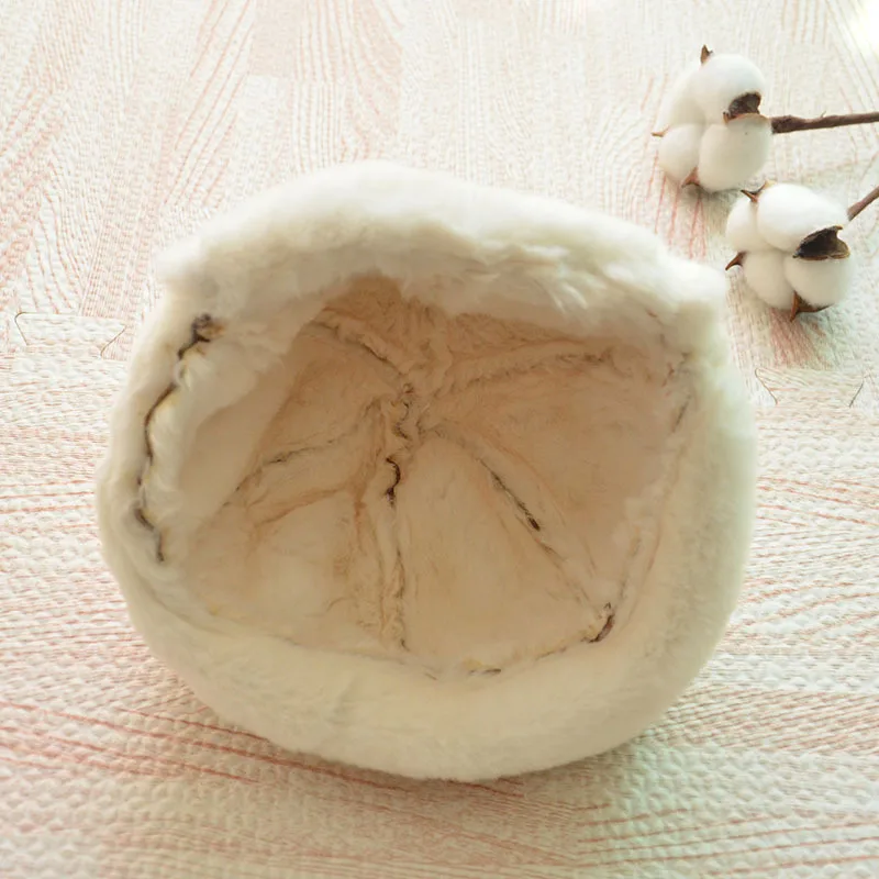 Winter Kids Baby Boy Girl Russia Hat Fur Ball Ear Thicken Warm Cap With Plush Children's Flying Cap 1 2 3 4 Years Bomber Hats winter hat,earflap hat