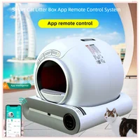 Smart Cat Litter Box, Automatic Self-Clean with APP Control, Large Enclosed Odor-Free Cat Toilet 1