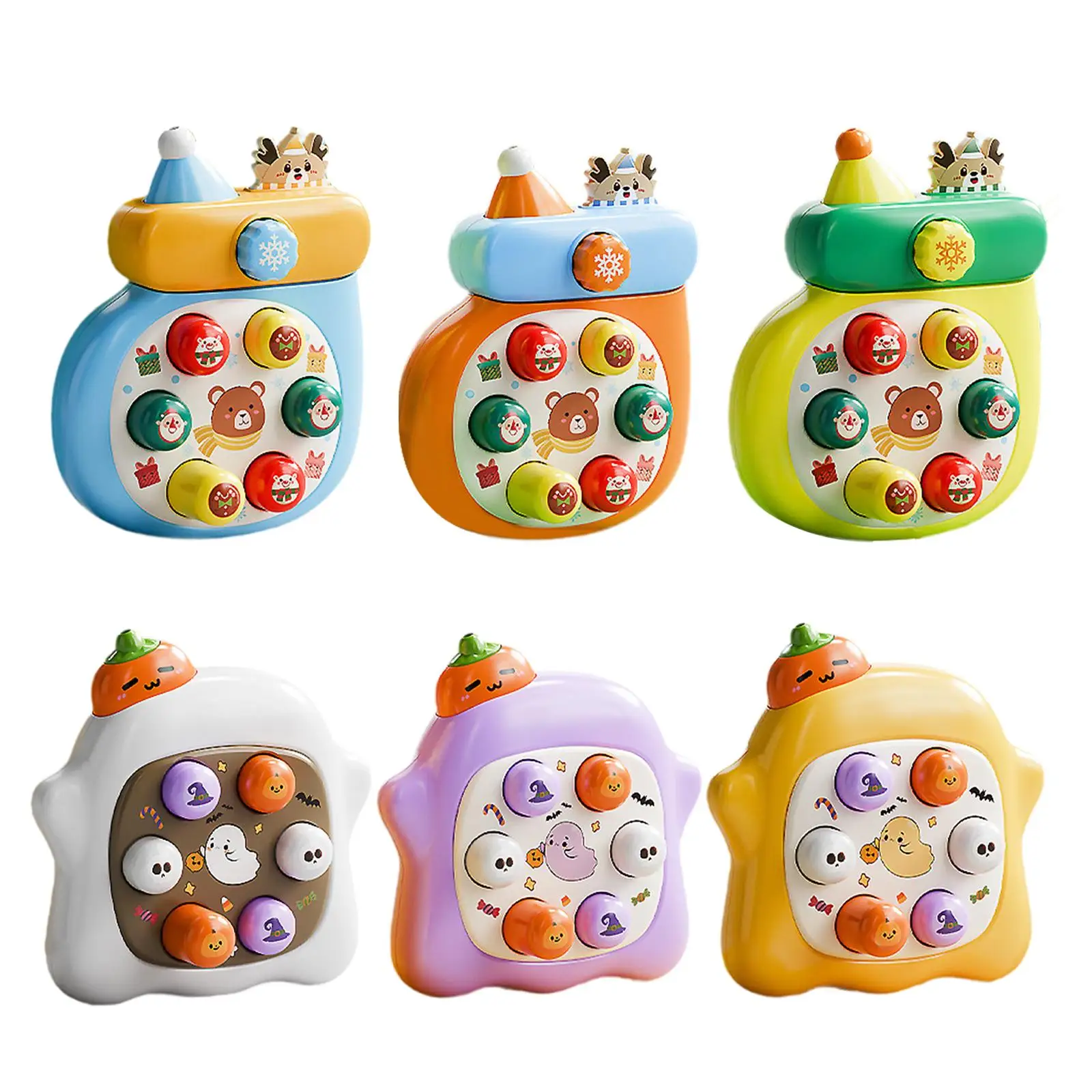 

Сенсорная игрушка-антистресс, интерактивная игра, развивающая портативная игра для девочек и мальчиков, подарок на день рождения для детей