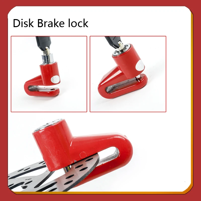 Anti Theft Brake Disc Lock Security Safety Brake Lock For Motorcycle