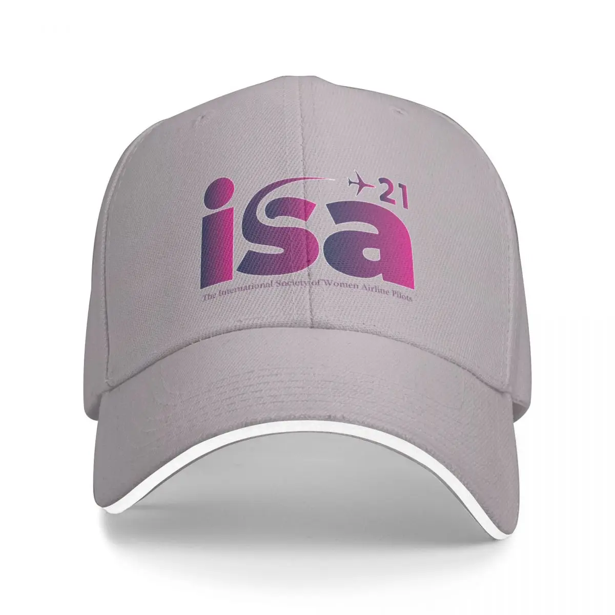 

ISA+21 - The International Society of Women Airline Pilots Cap Baseball Cap Beach outing fluffy hat women's beach outlet Men's