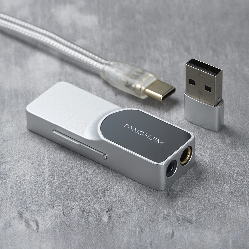 Tanchjim-Luna-ポータブルUSBヘッドフォンアンプ,Dacチップアンプ,携帯