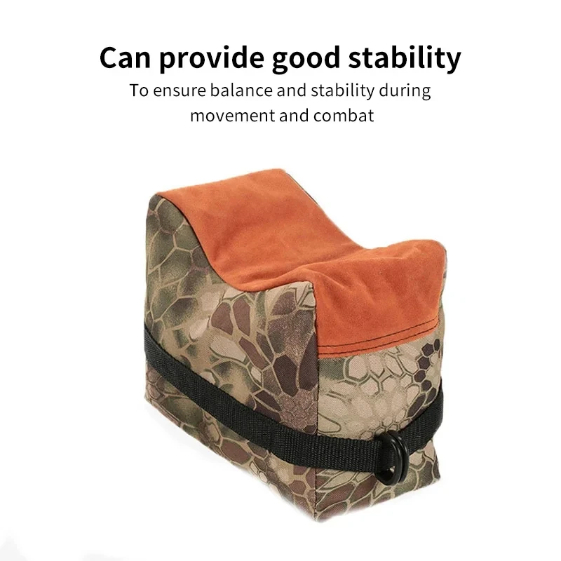 Tactical Sandbag Pillow Clip Chin-Holding Support for Hunting