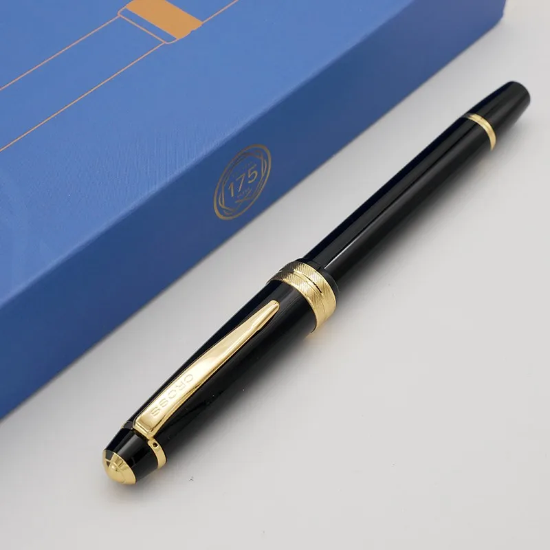 SHEAFFER 100 rollerpen Fountain Pen Metal brass Fine Nib Calligraphy Pens  Writing Stationery Office School Supplies