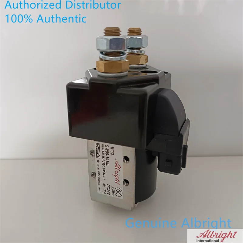 Albright Sw80 Solenoid Relay Switch 24v-80v - Starter Contactors