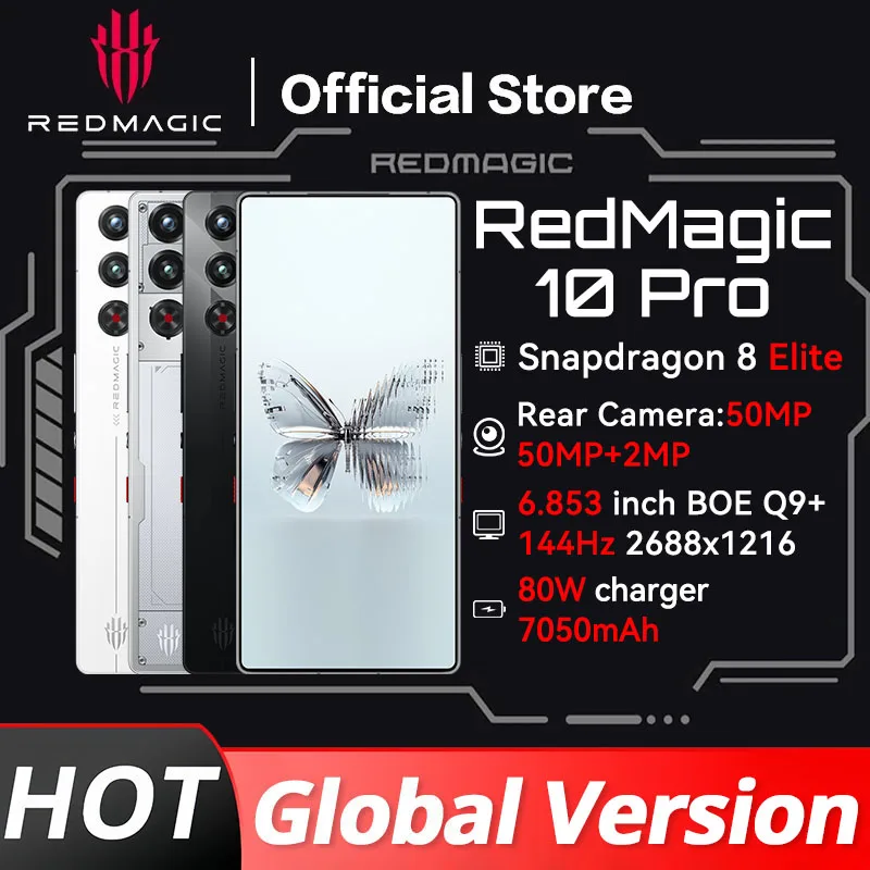 Redmagic 10 Pro 12/256 グローバル版 Buy REDMAGIC 10 Pro Gaming Smartphone - REDMAGIC(Global