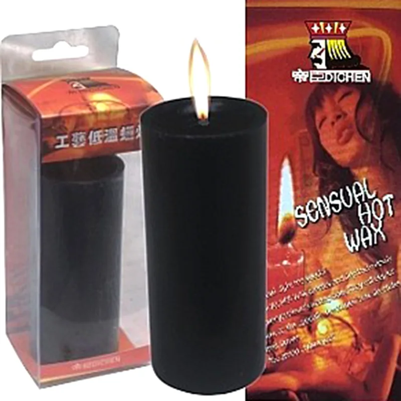 Adult Toys Low Temperature Candles Male and Female Wax Drip Training Female Slave Foreplay Flirting Low Temperature Candles Blac