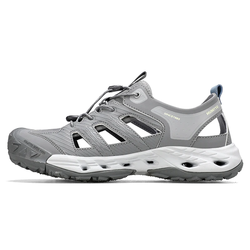 Summer Wading Shoes Breathable Mens Hiking Sandals Outdoor Water Beach Sandals Fishing Climbing Man Sneakers HUMTTO