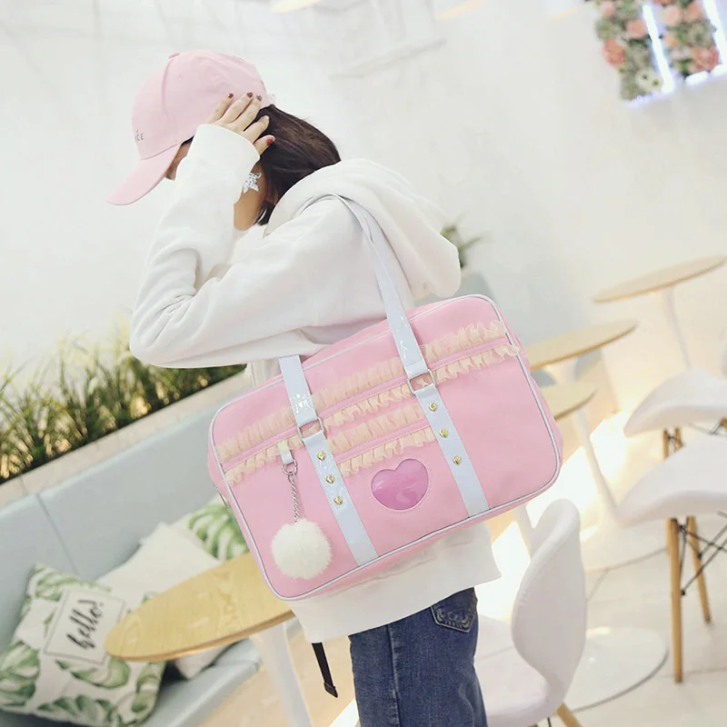 Harajuku Kawaii Fashion Y2K Hello Kitty Baguette Bag – The Kawaii