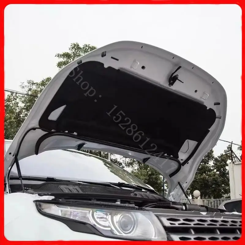 

For Land Rover Evoque 2010-2018 Heat Sound Insulation Cotton Front Hood Engine Firewall Mat Pad Cover Noise Deadener