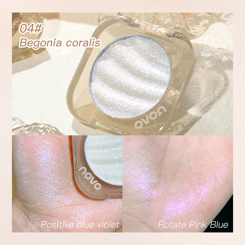 Description Picture 6 of itemHighlighter Palette- Silky Texture, Boosts Complexion, Creates a 3D Contour, Natural Radiance Makeup, Suitable for All Skin Tone