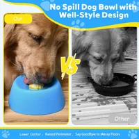 Anti-Choking Slow Feeder Dog Bowl Non-Slip 3/4 Cup - Lick Toy for Liquid Treats Bone Broth Yogurt - Image 2