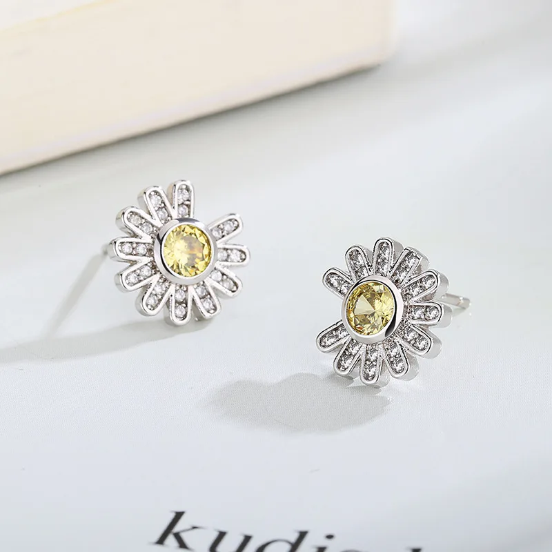 SHALOM◆SUPER DAISY SINGLE EARRING 花 韓国人気 S9610a2d9e94a4bb7bc2518b88cf73