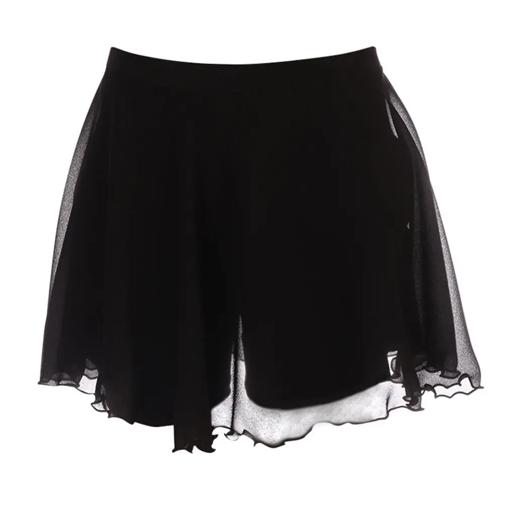 Ski Hip Butt Guard Shorts Pants with Skirt Figure Skating Snowboarding Cycling Riding-Select Sizes