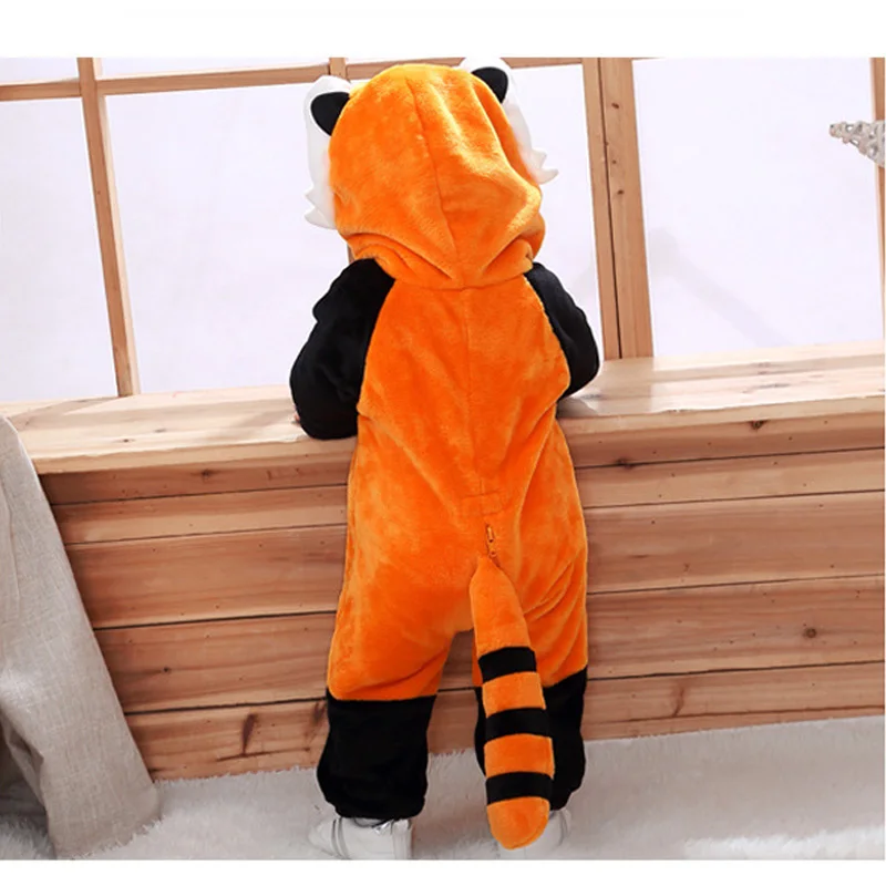 Kids Red Panda Onesie Yolsun Kids Animal Halloween Costume, Deluxe