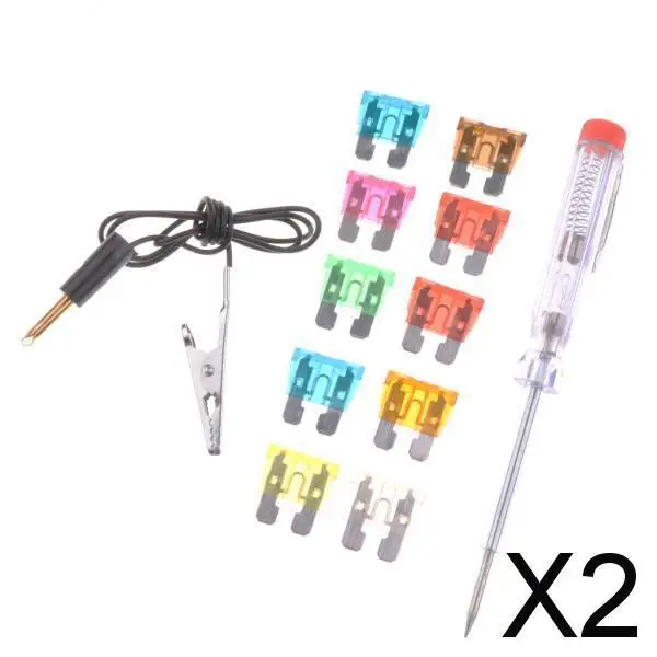 

2X быстрое подключение тестера предохранителя, испытательное напряжение