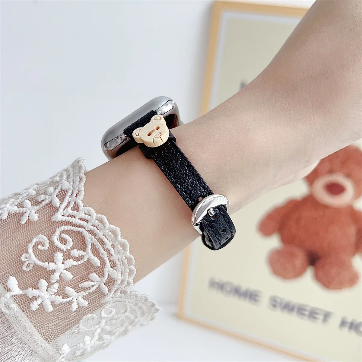 Watch Band For iWatch 42/44/45/46/49mm 38/40/41mm PU leather Fashion Watch Strap for Watch Series Ultra2 Series 10/9/8/7/6/5/4/3/2/1_voghion.com
