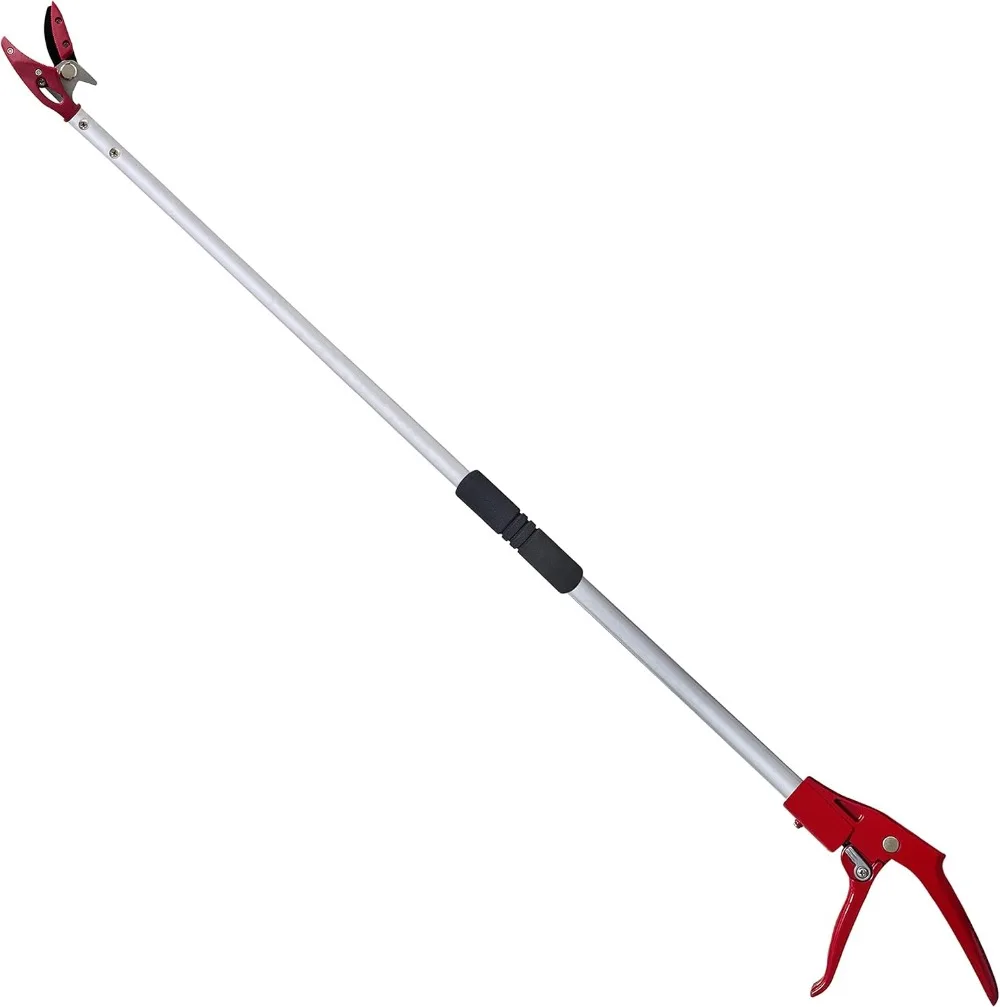 

Long Haul Pruning Shears Lightweight Aluminum Handle Fruit Pickers Are Ideal for Pruning Small Branches with Tall Thin Stems