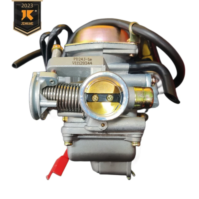 

Exclusive to the Netherlands and the United States, PD24J ATV pedal motorcycle carburetor GY6 125/150CC four stroke PD24J