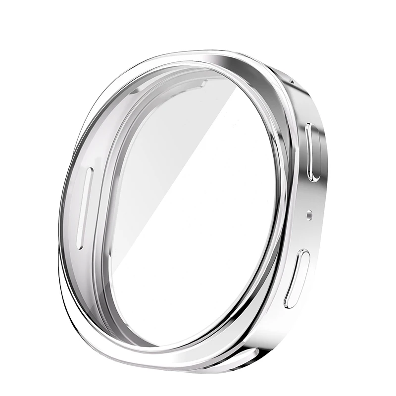 Full Coverage Soft TPU Protective Case Cover for Smartwatch - 44mm/40mm Accessories