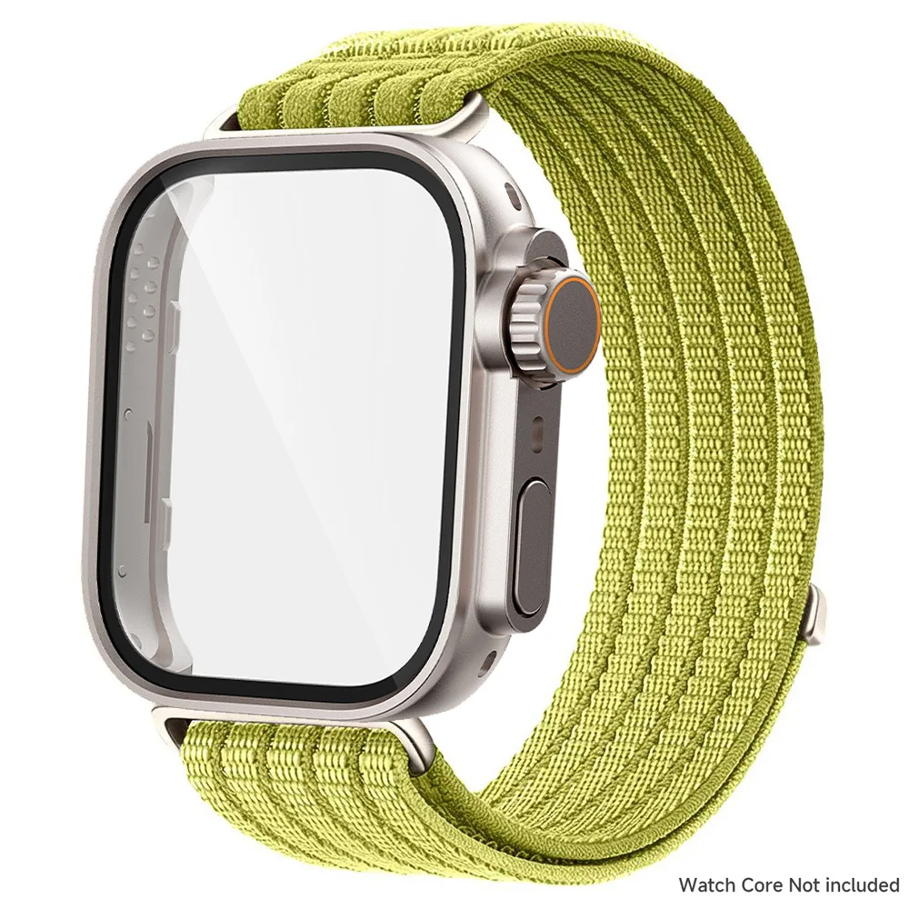 Nylon Band Bracelet with Bumper Frame Protector and Glass Screen Guard