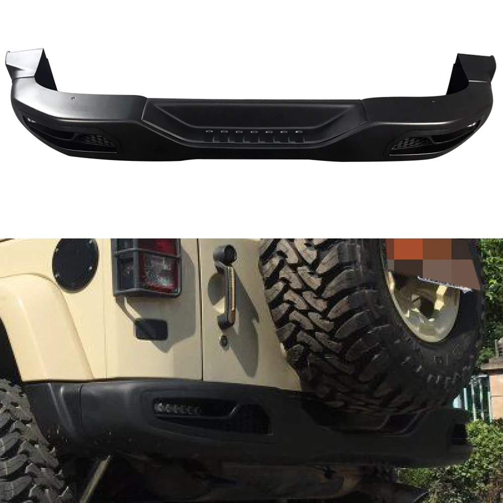 Steel rear bumper for Jeep wrangler JK 2007-2017 car accessories J317-2 custom