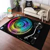 Vinyl Disc Player Music Rug for Bedroom Living Room Carpet for Kitchen Floor Mats Home Decor Non-Slip Floor Pad Rug 15 Sizes 6