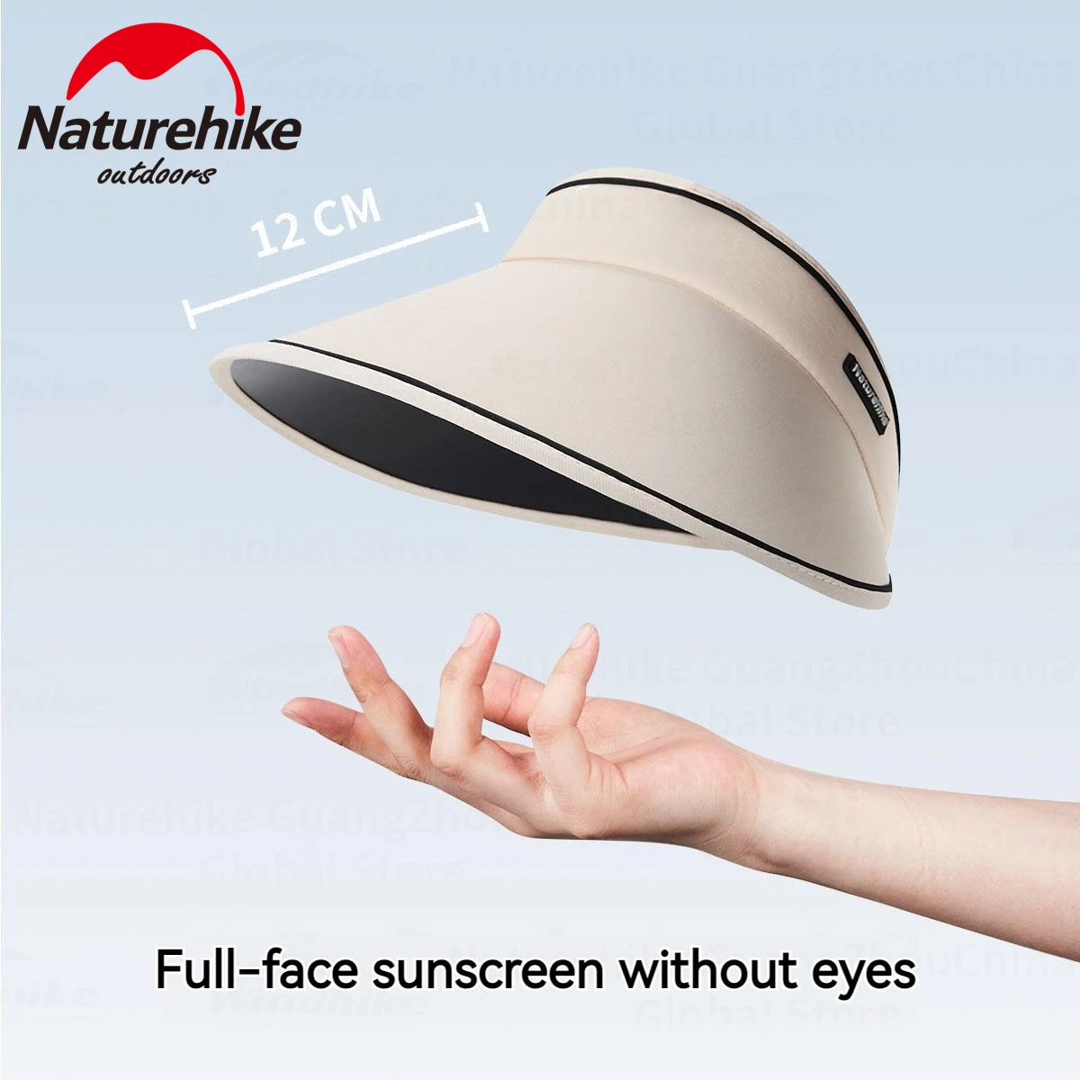 Naturehike Sun Protection Hat Large Wide Brim Folding Sunshade Cap for Summer Camping Outdoor Hiking Beach Travel Adjustable Hat