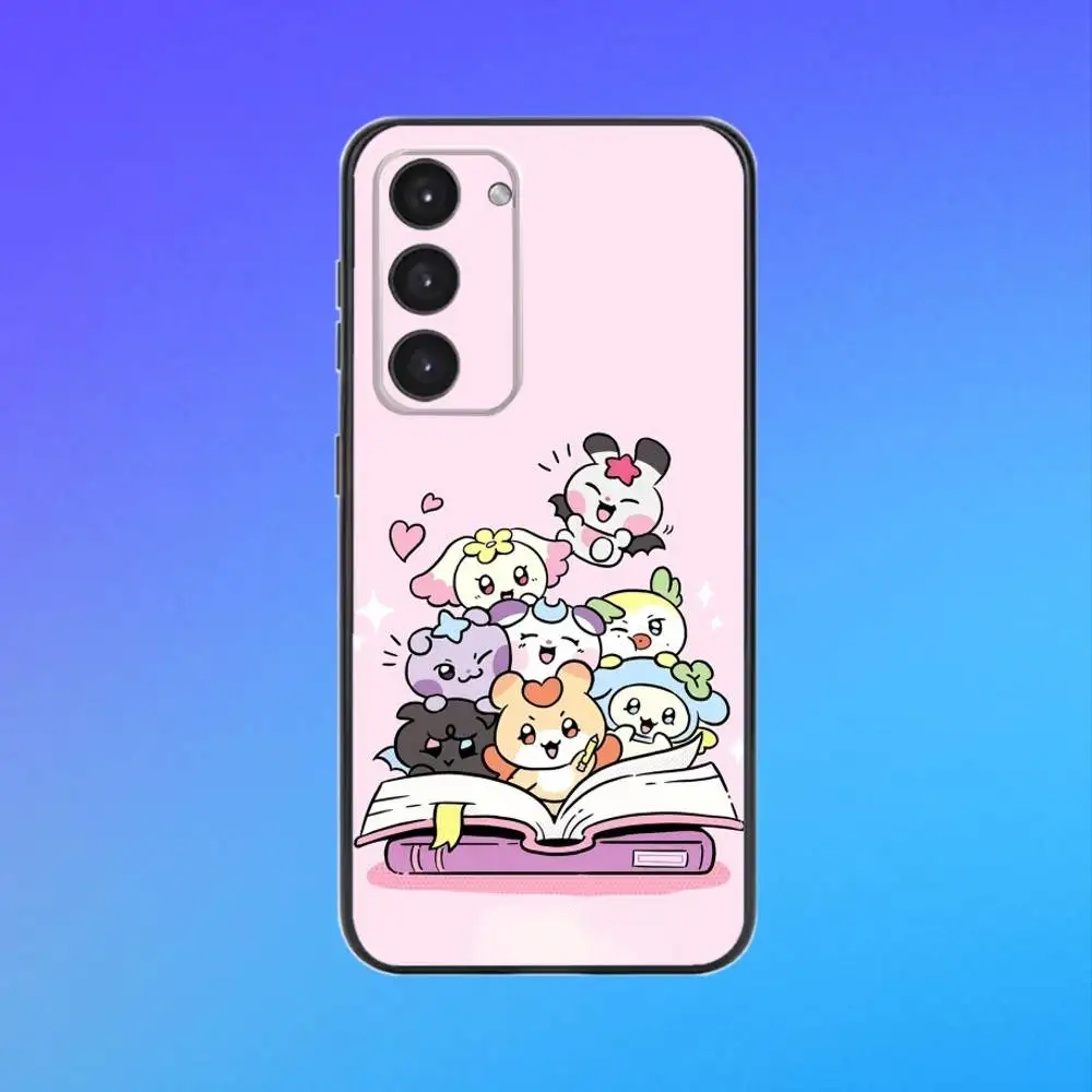 Stylish Black Soft Phone Case with Cute Design