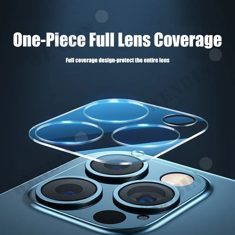 Camera Lens Protector Glass For iPhone 15 14 Pro Max 13 12 11 Pro Max Plus Full Cover Protective Glass For Camera Film