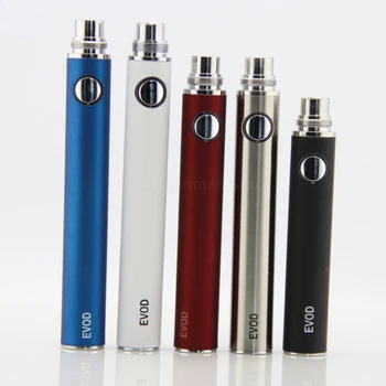 5 vnt Evod 650/900/1100mah Battery E Cigarette Ego baterija 510 Sriegis CE4 CE5 Zb purkštuvas Vape Pen USB prievadas Apatinis įkrovimas_5 vnt Evod 650 900 1100mah Battery E Cigarette Ego Batterie f r 510 siūlas