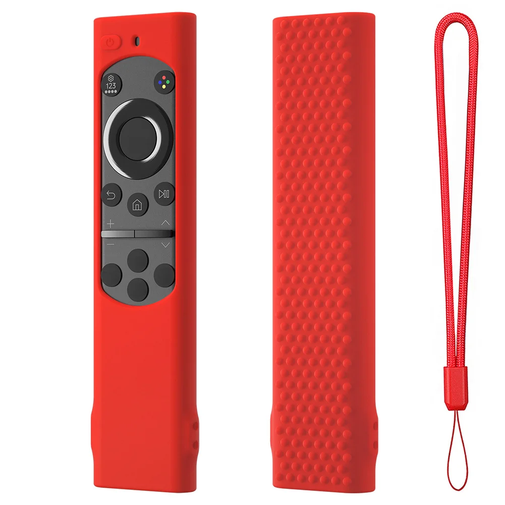 Silicone Cover Protective Case Anti Slip Remote Control Sleeve Anti-Fall Shockproof for Samsung BN59-01385A 01391A 01358B Remote