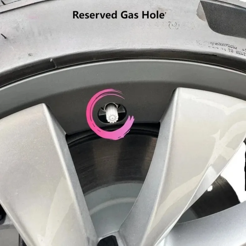 Für Tesla Model Y Juniper 2025 20 Zoll Räder ABS Felgenschutz Felge Auto Radkappenabdeckung Schutz Radkappe Patch Kratzfeste Radkappe – Detail 5