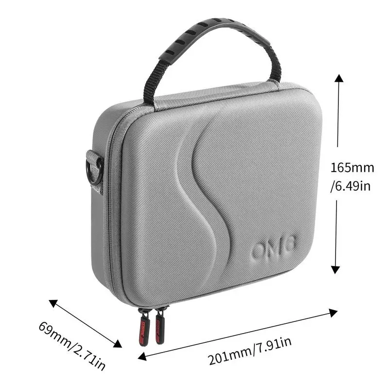 Portable Case Handbag For OM6 Handheld Gimbal Tripod Magnetic Clip Fill Light Clip Storage Bag For DJI Osmo Mobile 6 Access X1I1