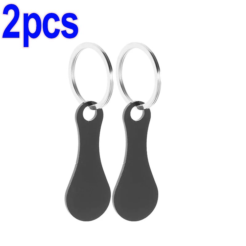 Metal Shopping Cart Token Key Ring - Decorative Multipurpose Keychain